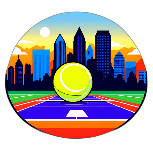 Stiker Cincinnati Open 2025