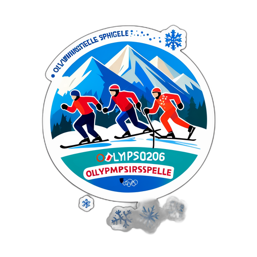 2026 Kış Olimpiyat Oyunları için Özel Sticker