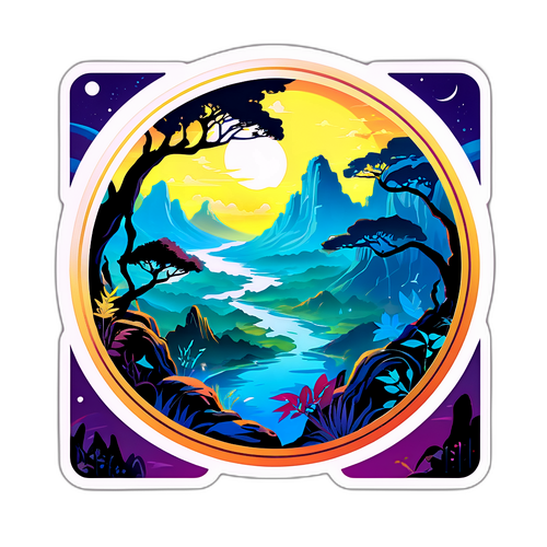 Een Mystiek Landschap Geïnspireerd door Avatar 2