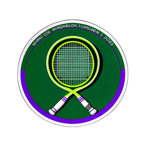 Stiker Stylish Promosi Wimbledon 2025