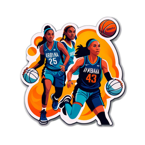 WNBA Sticker tungkol sa Pagtutulungan
