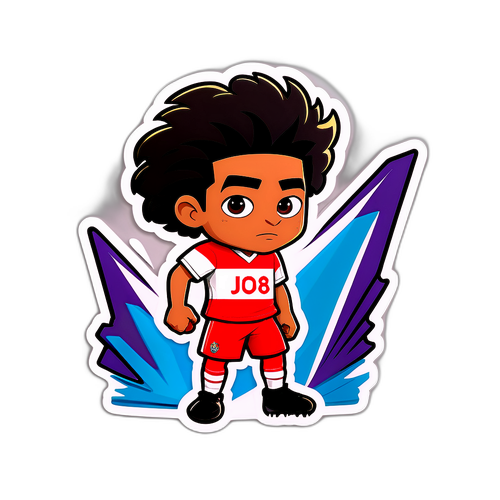 Joshua Zirkzee Karakter Sticker