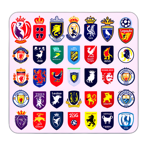 Sticker wa Ligi Kuu ya Premier msimu wa 2025/26