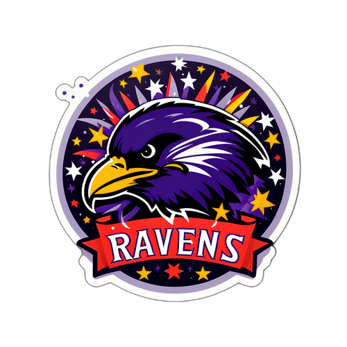 Baltimore Ravens Celebration Sticker