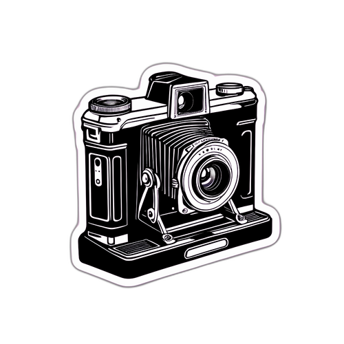 Sticker met een elegante design voor Christine Ockrent