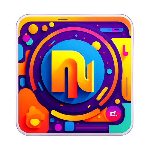 Xiaomi Logosu ve Ürünleri için Modern Grafik Unsurlar