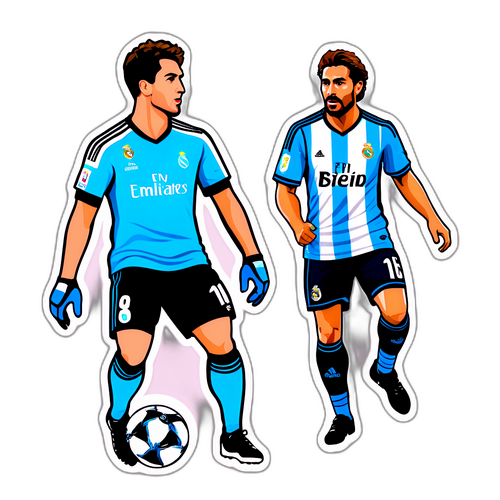 สติกเกอร์ผลการแข่งขัน เรอัลมาดริด vs เรอัลโซเซียดัด