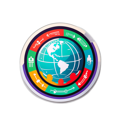 技术合作的图案