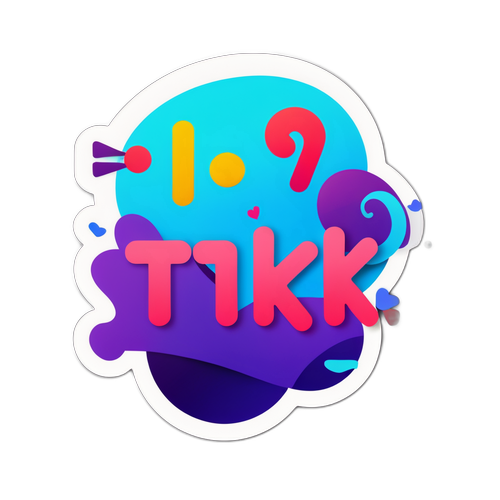創建現代社交風格的TikTok貼紙