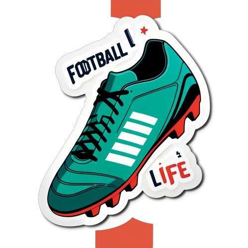 Voetbal is Leven Stickers