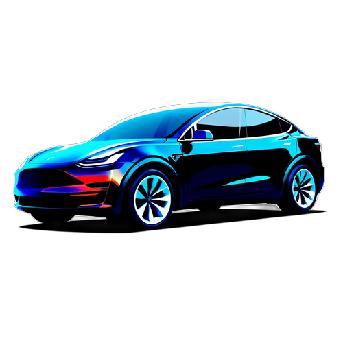 Kör Framtiden: Upptäck Tesla Model Y i en Futuristisk Värld!