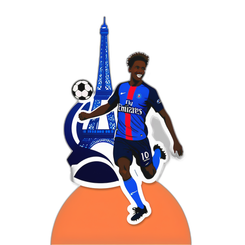 Sticker jucător PSG vs. Auxerre