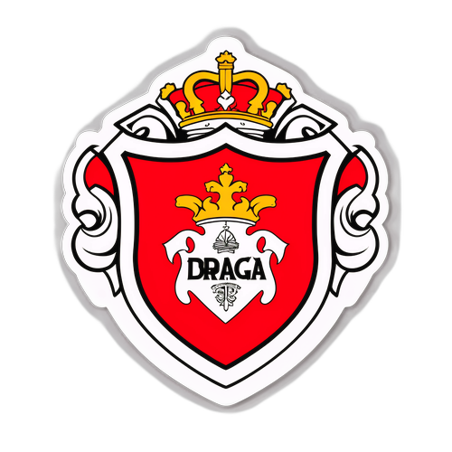 สร้างสติกเกอร์ของ Braga พร้อมตราสังกัดและสีสันสมัยใหม่