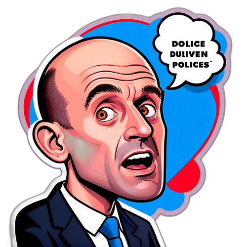 Political Debate-Themed Sticker Featuring Animated Discussion