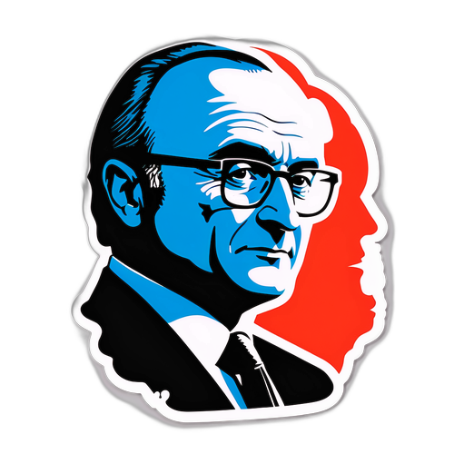 Nostalgisk klistermärke av Phil Collins