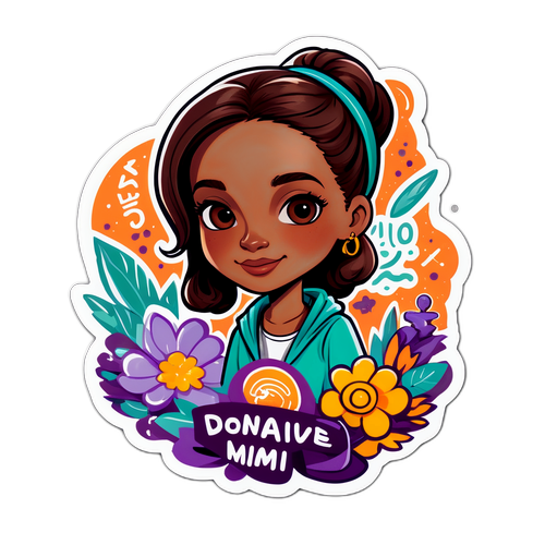 Desenho da cena da série 'Dona de Mim'