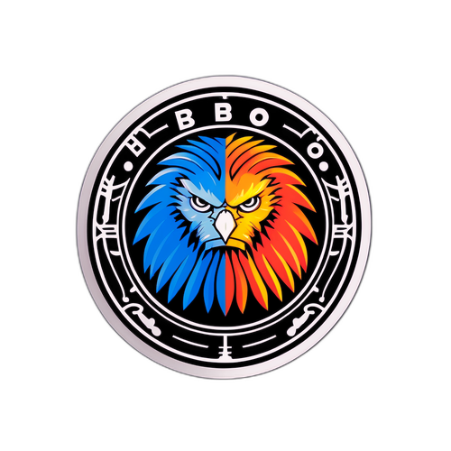 Logo stylisé de HBO avec éléments visuels évocateurs de séries et films emblématiques