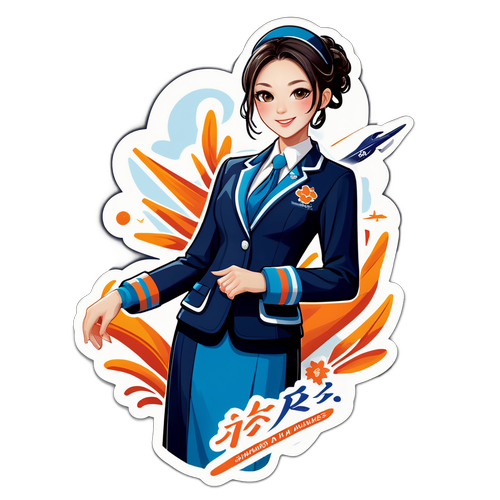 山东航空新制服的时尚与舒适