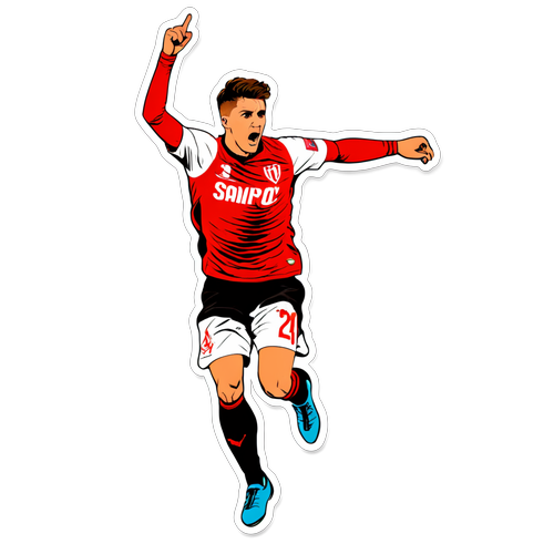 Samsunspor Piatek Gol Sevinci Sticker