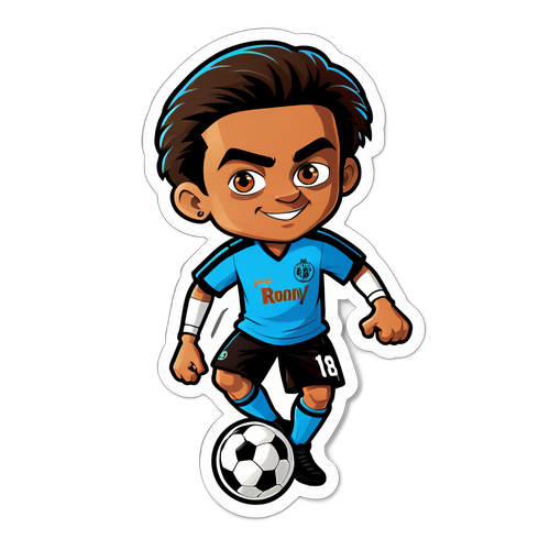 Sticker ya Roony Bardghji akicheza