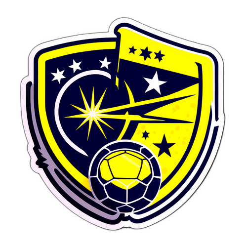 Diseño de un sticker que captura la esencia de Nashville SC vs. Columbus Crew