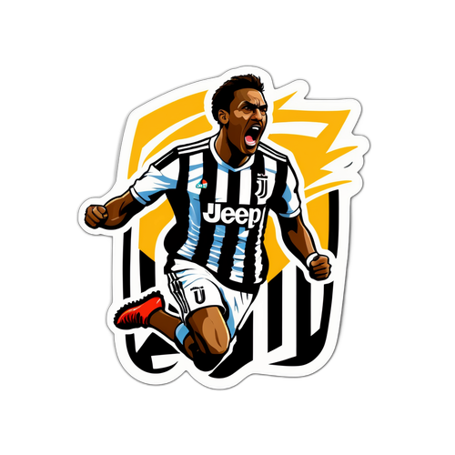 Sticker Juventus vs Udinese: Moment Dramatic