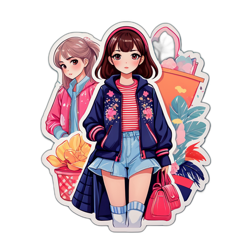 ファッションイラスト：キタガワケイコのスタイル