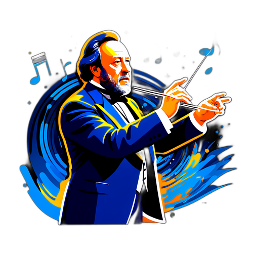 Riccardo Chailly che dirige un'orchestra