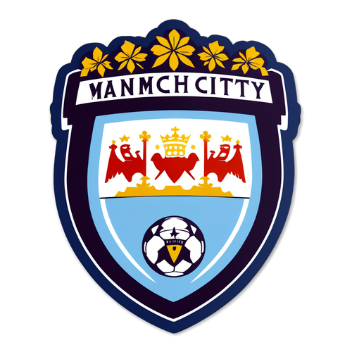 Stickers z ikoną Manchester City