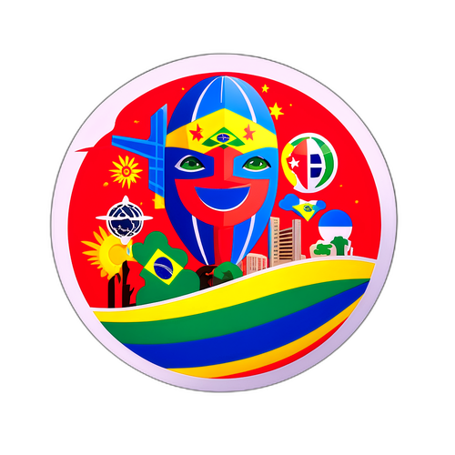 Sticker Inspirado na Programação da Globo
