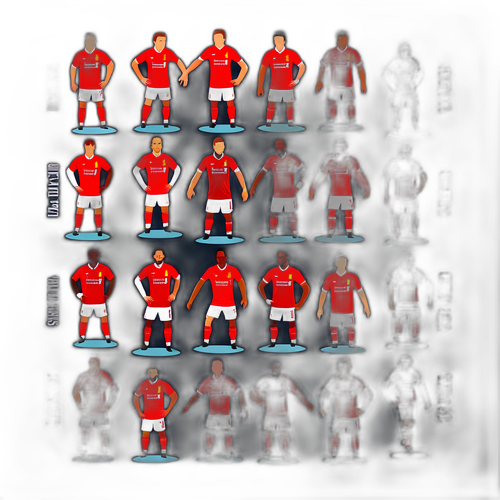 สติ๊กเกอร์ที่สร้างสรรค์ featuring ชื่อผู้เล่นลิเวอร์พูล