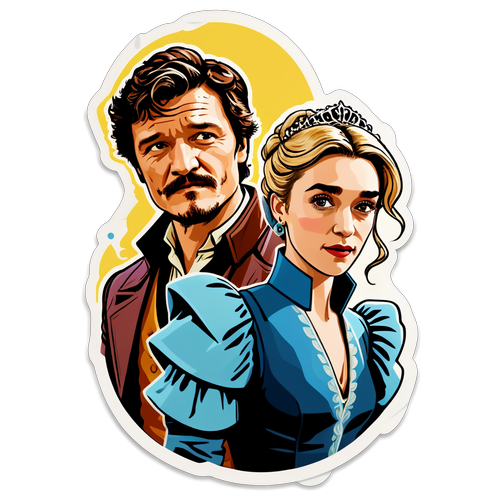 Magisk Sammenkomst: Pedro Pascal & Vanessa Kirbys Fantasifulde Klistermærke!