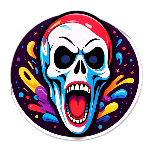 Autocollant pour Scream 6