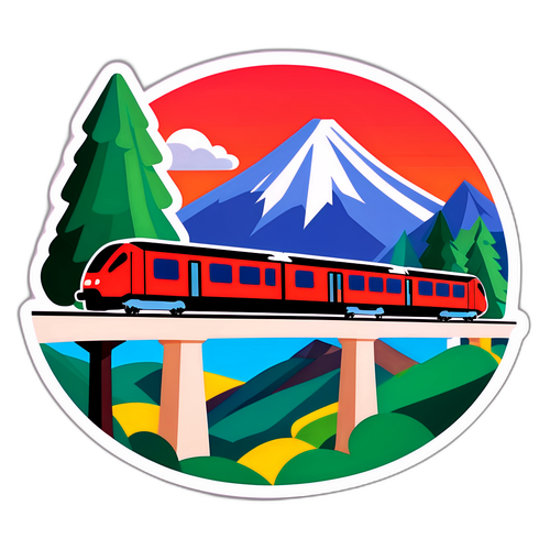 Treni di Trenitalia nei Paesaggi Italiani