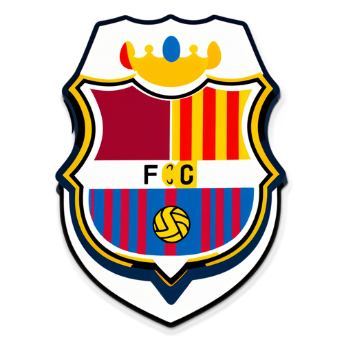 Sticker Barcelona's Pitch