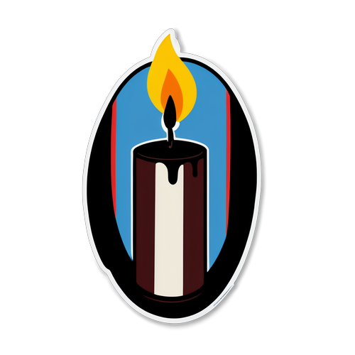 National Day of Mourning Commemoration Sticker