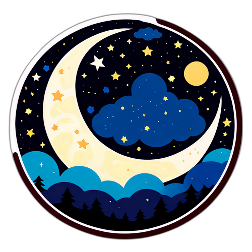 夜空与星星的希望梦境