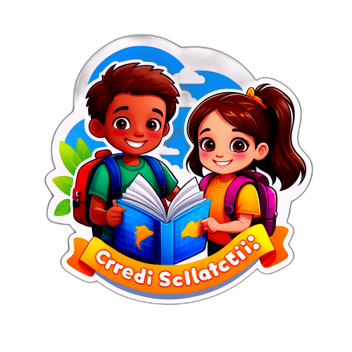 Adesivo educativo sui crediti scolastici