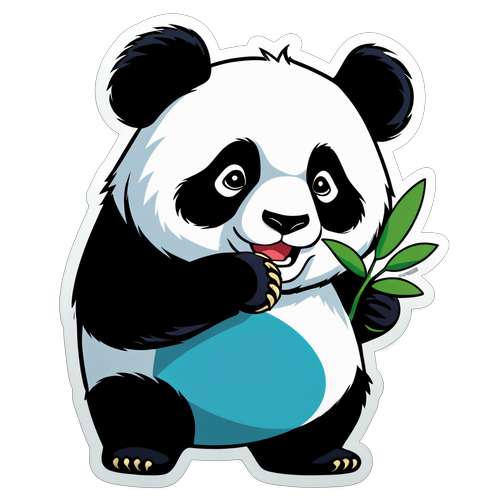 Panda Sticker