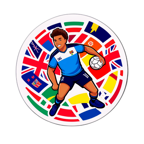 Handbolls EM 2026 Sticker