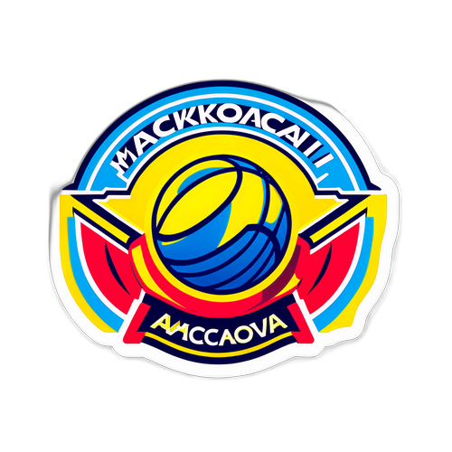 מדבקת מייצגת את מגדל תל אביב מול באסקוניה