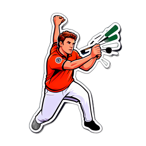 Luke Humphries Dart Sticker