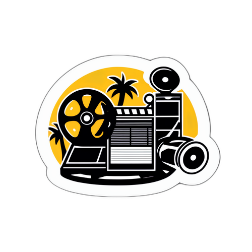 カンヌ映画審査員テーマのステッカー