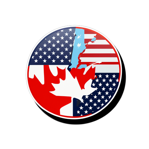 Logo des équipes du Canada et des États-Unis