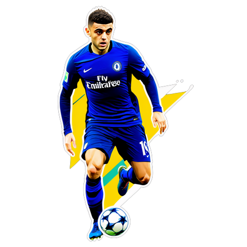 Mateo Kovacic ile Hız ve Enerjiyi Yakalayın! Futbol Dünyasında Şimdiye Kadarki En Dinamik Sticker!