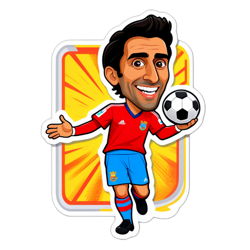 Uchoraji wa Kichekesho wa Álvaro Arbeloa