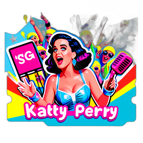 Makulay na Eksena ng Konsiyerto ni Katy Perry