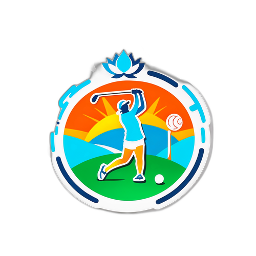 สติ๊กเกอร์ LPGA ที่ผสมผสานกีฬาและความสนุกอย่างสวยงาม
