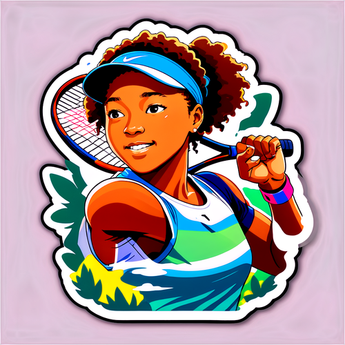 Isang Payapang Portrait ni Naomi Osaka