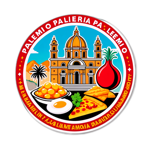 Adesivo Vintage de Palermo